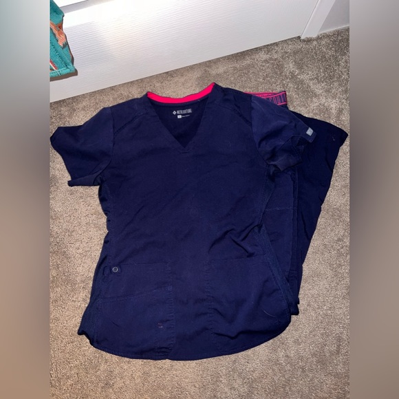 Navy Blue Med Couture Set - Picture 2 of 8